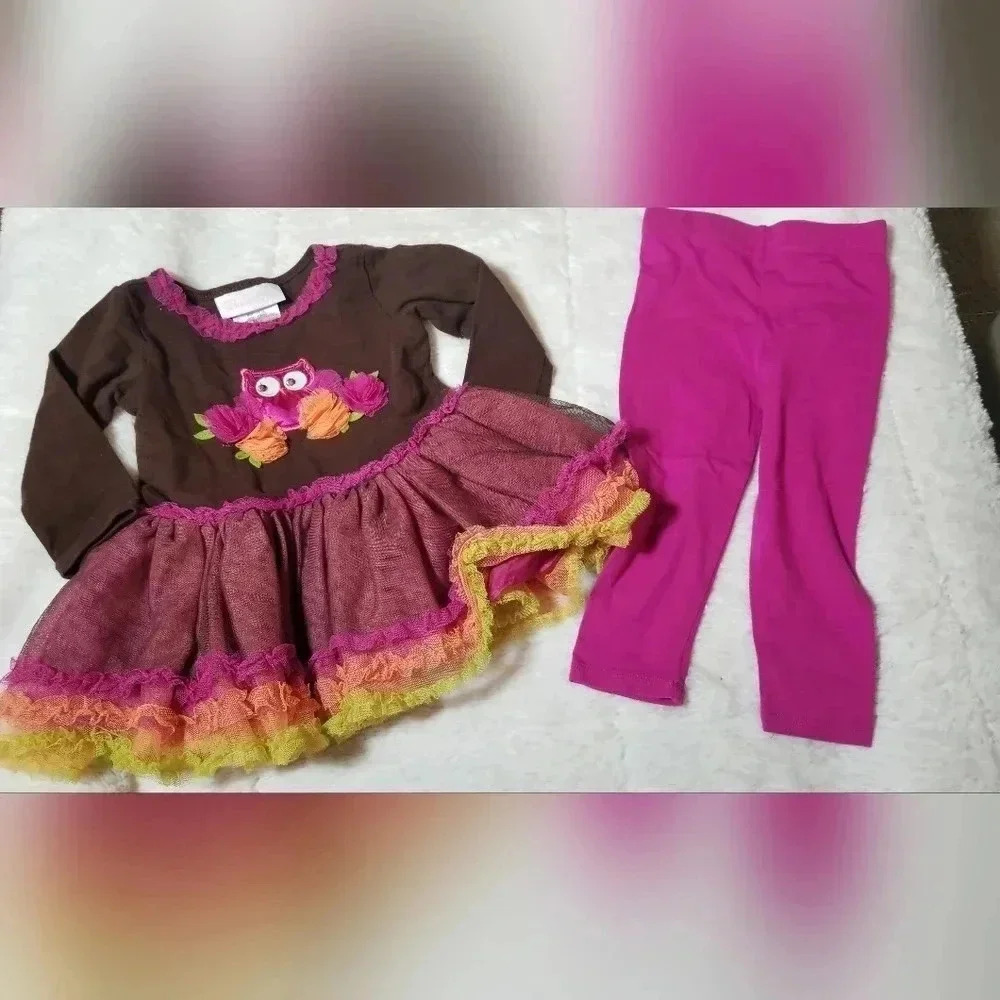 Girls 12 month Bonnie Baby top & pants